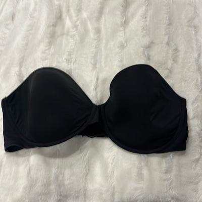 Victoria's Secret Intimates & Sleepwear | Black Strapless By Victoria Secret Bra 36ddd *Bras* | Color: Black | Size: 36dd