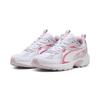 Sneaker PUMA "Milenio Tech Sneakers Erwachsene", Gr. 45, weiß magic rose mauve pink, Obermaterial: Textil, Synthetik; Futter: Textil; Innensohle: Textil; Laufsohle: Gummi, Schuhe