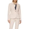 Jackenblazer S.OLIVER BLACK LABEL, Damen, Gr. 42, rosa (sepia rose), Obermaterial: 54% Baumwolle, 43% Polyester, 3% Elasthan. Futter: 100% Polyester, unifarben, casual, slim fit taillenbedeckt, Langarm, Blazer, mit Reverskragen