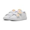 Sneaker PUMA "PUMA Smash 3.0 Sneakers Mädchen", Kinder, Gr. 27.5, weiß (weiß almost apricot orange), Obermaterial: Synthetik, Textil; Futter: Textil; Laufsohle: Gummi, Schuhe