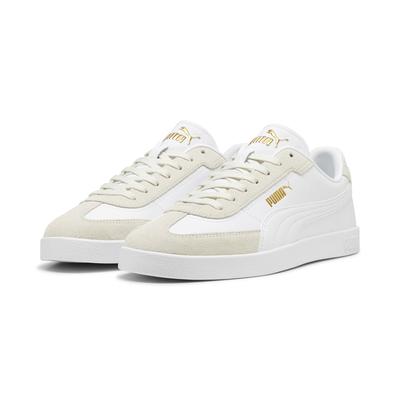 Sneaker PUMA "PUMA Club II Era Sneakers Erwachsene", Gr. 38.5, weiß (weiß vapor gray), Obermaterial: Kuhleder, Synthetik; Futter: Textil, Synthetik; Innensohle: Textil; Laufsohle: Gummi, Schuhe Image