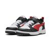 Sneaker PUMA "PUMA Rebound V6 Lo Sneakers Kinder", Kinder, Gr. 31, rot (weiß for all time rot schwarz), Obermaterial: Synthetik, Textil; Futter: Textil; Laufsohle: Gummi, Schuhe
