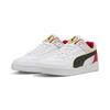 Sneaker PUMA "Scuderia Ferrari HP RBD Game Sneakers mit niedrigem Profil", Gr. 46, weiß (weiß rosso corsa rot), Obermaterial: Synthetik, Kuhleder, Textil; Futter: Textil; Innensohle: Textil; Laufsohle: Gummi, Schuhe