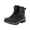 Wanderschuh JACK WOLFSKIN "VOJO 3 TEXAPORE MID W", Gr. 40,5, schwarz steel, lila, sportlich, Schuhe, Wasserdicht