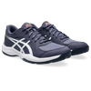 Tennisschuh ASICS "COURT SLIDE 4", Gr. 43,5, indigo fog, weiß, Textil, Synthetik, sportlich, Schuhe, Multicourt-Schuhe