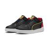 Sneaker PUMA "Scuderia Ferrari HP RBD Game Sneakers mit niedrigem Profil", Gr. 39, schwarz (schwarz rosso corsa rot), Obermaterial: Synthetik, Kuhleder, Textil; Futter: Textil; Innensohle: Textil; Laufsohle: Gummi, Schuhe