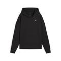 Sweatshirt PUMA "CLOUDPSUN Hoodie Damen", Damen, Gr. XS, schwarz-weiß (schwarz, weiß), Obermaterial: 15% Elasthan, 85% Polyester, relaxed fit, Langarm, Sweatshirts