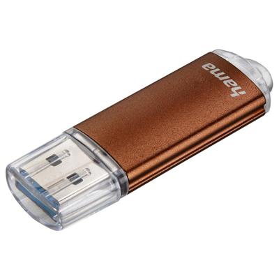 HAMA USB-Stick "Laeta, USB 3.0, Bronze", braun (bronzefarben), 128 GB, USB-Sticks Image
