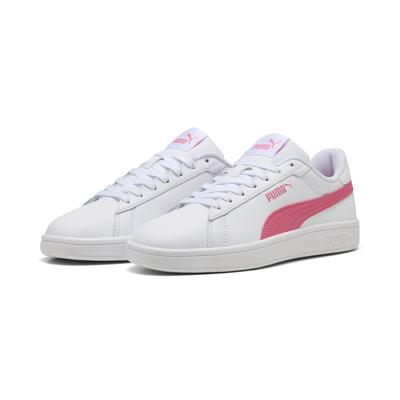 Sneaker PUMA "Smash 3.0 L Sneakers Erwachsene", Gr. 38.5, weiß magic rose pink, Obermaterial: Synthetik, Textil, Kuhleder; Futter: Textil; Innensohle: Textil; Laufsohle: Gummi, Schuhe Image