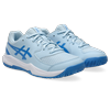 Tennisschuh ASICS "GEL-DEDICATE 8 GS", Gr. 35, light blau, blau coast, Textil, Synthetik, sportlich, Schuhe, Multicourt-Schuhe