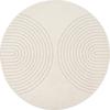 Teppich MERINOS "Eclipse", beige (creme), B:160cm H:14mm L:220cm, Polypropylen, Teppiche, moderner Wohnzimmer Teppich, geometrisches Design