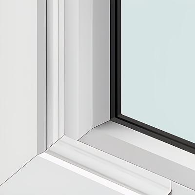 TEMU 1pc Self-adhesive Window Sealing Strip - Weatherproof, Soundproof & Dustproof, Waterproof Plastic Tape For , 315 Inches, Sealant Waterproof Image
