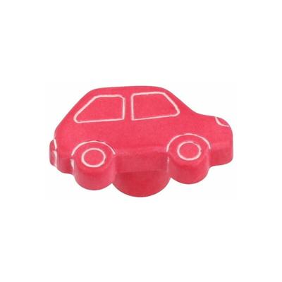 Möbelknopf Schubladenknopf Kindermöbelknopf Modell Rotes Auto Kommodenknopf Image