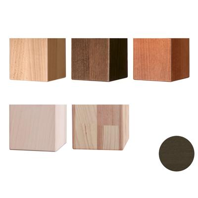 Hasena Wood-Line Füsse Ivio 4er-Set / 10 cm / Buche weiss lasiert, lackiert Image