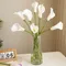 5/10Pcs White Calla Lily Artificial Flowers Bouquet for Home Room Decor Fake Flowers Garden Wedding