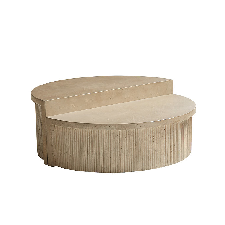 Lola Coffee Table Tailored Furniture Cover - Sand - Frontgate