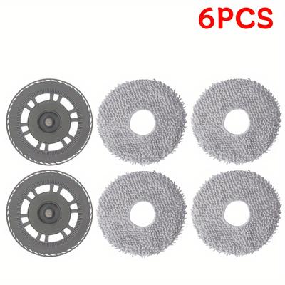 TEMU For L20 Ultra X20 X30 X40 Ultra S10pro Ultra S30 M30s Parts Of Mop Plate Mop Holder Mop Pad Image