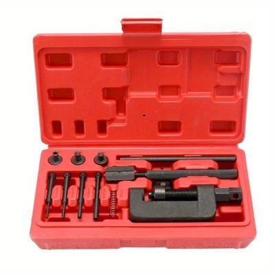 TEMU 13pcs Heavy Motorcycle Tool Set, Iron , Motorbike Kit O- Image