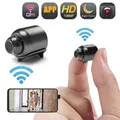 Mini telecamera HD 1080P WiFi visione notturna wireless rilevamento del movimento videocamera videocamera di sicurezza domestica registratore audio video