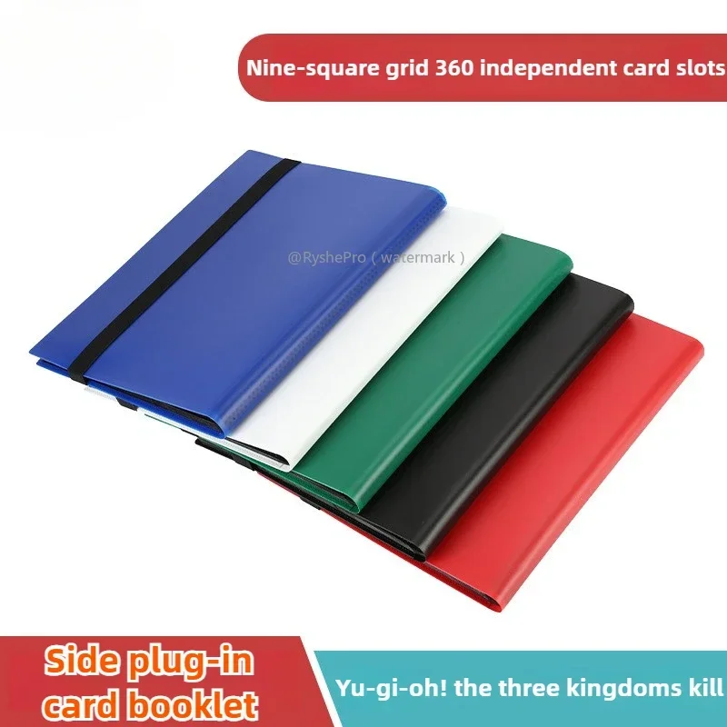 Kartenbinder mit 9 Fächern und 360-Grad-Seitelladetaschen für MTG Trading Collection Card Sportordner Album Card Collection Holder Image
