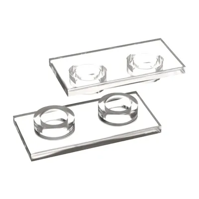 MOC 10PCS 3069W Bord 1x2 Flache Dünne Platte Bausteine Kit Spezielle Chassis Befestigungs Ziegel Partikel DIY Spielzeug Kinder Kind Geschenke Image
