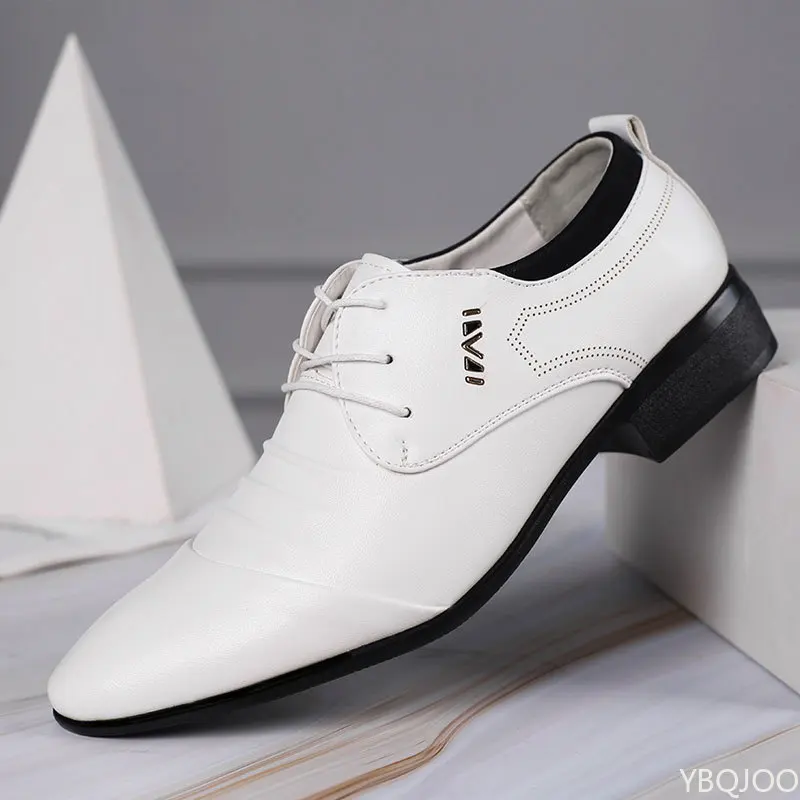 Neue männer plus größe schuhe Trendy vielseitige business Wohnungen Mode komfort leder schuhe Hochzeit party Männliche formale schuhe Homme