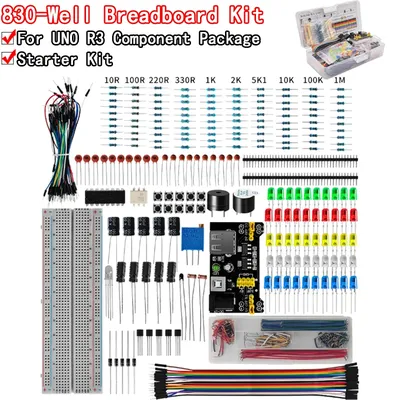 Elektronische Komponenten Kit Pack Starter DIY Projekt für Arduino R3 Gemeinsame Kondensatoren Image