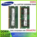 SAMSUNG LAPTOP Memoria DDR4 SODIMM RAM 4GB 8GB 3200MHz 16GB 2666Mhz 2400MHz Ram Memoria Del Computer