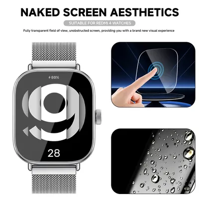 Displayschutzfolie aus gehärtetem Glas für Xiaomi Redmi Watch 5, aktive Smartwatch, kratzfest, für Image