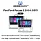 Android 14 Autoradio für Ford Focus 2 3 mk2 mk3 2005 2013-2016 Multimedia-Player Navigation GPS 2din Wireless Carplay Ips Stereo Auto GPS Multimedia Radio, 8-Kern DSP ohne DVD Player, 2Din Stereo