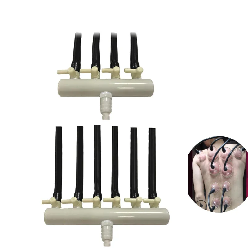 Druck regelventil für Laktation massage geräte mit Vier-/Sechs-Wege-Schalter für das Rohr verbindungs werkzeug für Brust vergrößerung maschinen Image