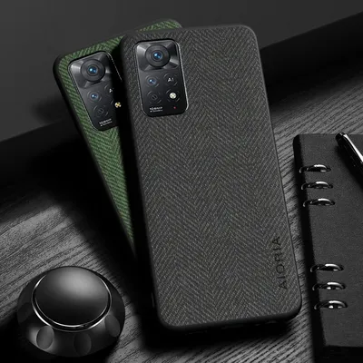Hülle für Xiaomi Redmi Note 11 Pro Plus Design Einfaches, leichtes, langlebiges Leder mit Holzmaserung für Redmi Note 11S