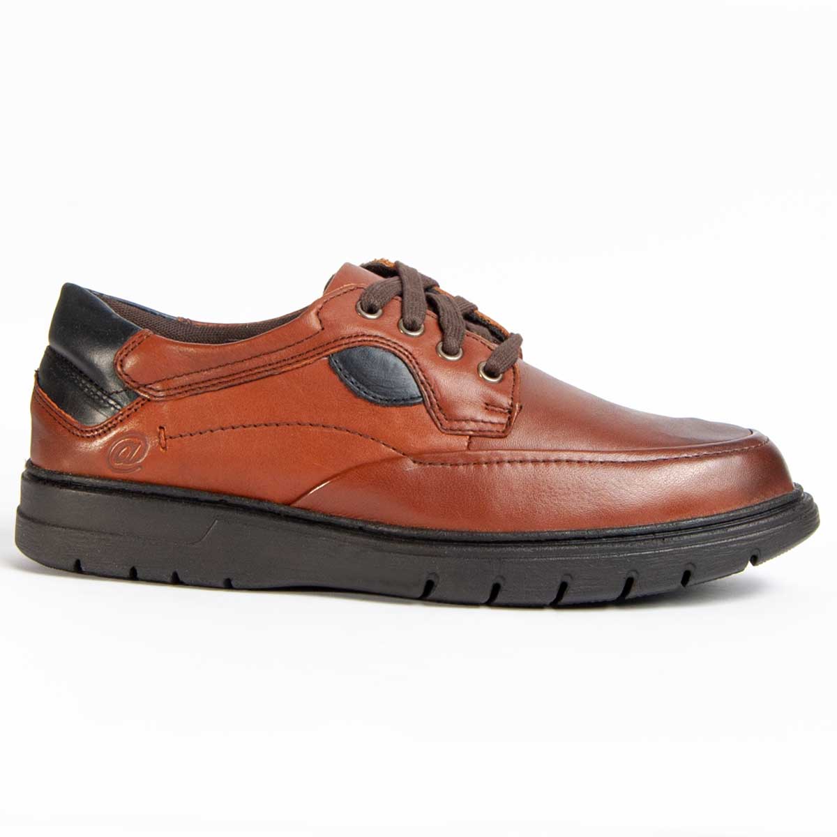 Purapiel Oxford-Schuh Confore Braun 42