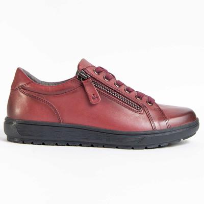 Purapiel Oxford-Schuh Ailina Bordeaux Image