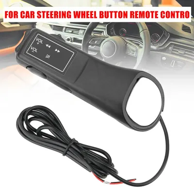 Universal Car-styling Steering Wheel Remote Control Buttons Car Steering Wheel Controller Music