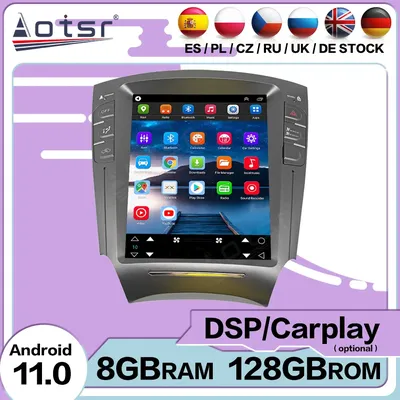 Android 11 Carplay Radio Coche With BT 5.0 For Lexus IS200 IS250 IS300 2005 2006 2007 2008 2009 2010