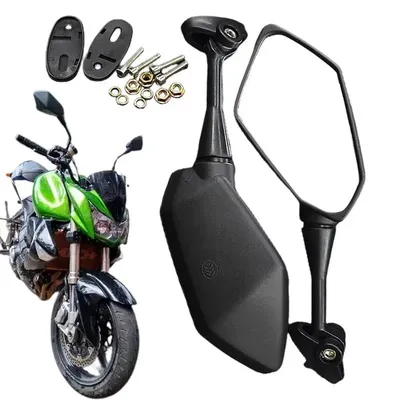 Motorcycle Rear View Mirror Motorcycle Accessories Mirror For Handlebar Cafe Mirrors Universal Fit