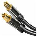 Cavo audio digitale ottico da 10 m / Cavo TOSLINK (TOSLINK a TOSLINK, cavo in fibra ottica per home