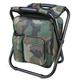 Sgabello collassabile multifunzionale all'aperto sgabello da campeggio pieghevole borsa cooler portatile isolata sedia pieghevole con zaino per campeggio spiaggia pesca