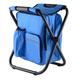 Sgabello collassabile multifunzionale all'aperto sgabello da campeggio pieghevole borsa cooler portatile isolata sedia pieghevole con zaino per campeggio spiaggia pesca