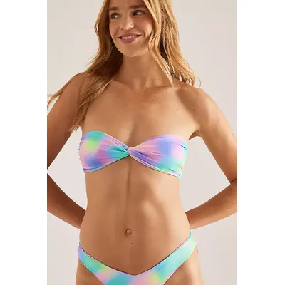 Kulani Kinis Twist Bandeau Bikini Top
