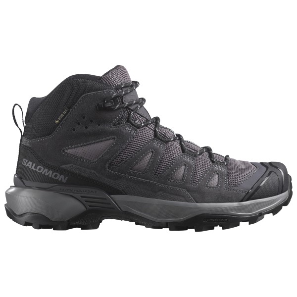 Salomon - Women's X Ultra 360 Leather Mid GORE-TEX - Wanderschuhe 44 | EU 44 grau/schwarz