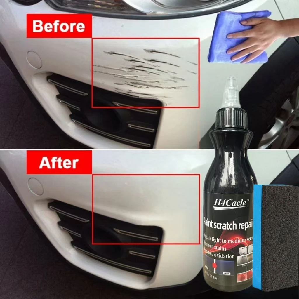 Auto Kratzer Entferner Farbe Pflege Werkzeuge Auto Swirl Entferner Kratzer Reparatur Polieren Auto Körper Schleifen Verbindung Anti Scratch Wachs Image