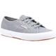 Superga 2750 Cotu Classic 100% Cotton Womens Grey Sage Trainers - Size UK 5.5 | Superga Sale | Discount Designer Brands