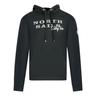 North Sails Mens Sailing Team Black Hoodie Cotton - Size Medium | North Sails Sale | Discount Designer Brands