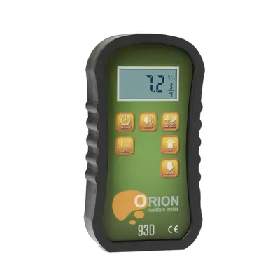 Orion® 930 Pinless Wood Moisture Meter by Non-Damaging, Dual Depth Lumber Moisture Measurement