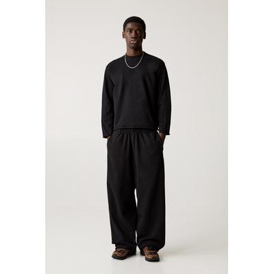 Wide-Leg Tracksuit Trousers