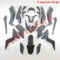 Kit carenatura parti scooter grigio cemento per Yamaha Xmax 125 300 400 2017-2022 Set cappuccio