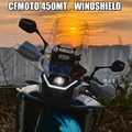 Per CFMOTO 450MT 450mt Parabrezza Moto Innalzamento E Allargamento Parabrezza 2024 450 MT Accessori di Modifica