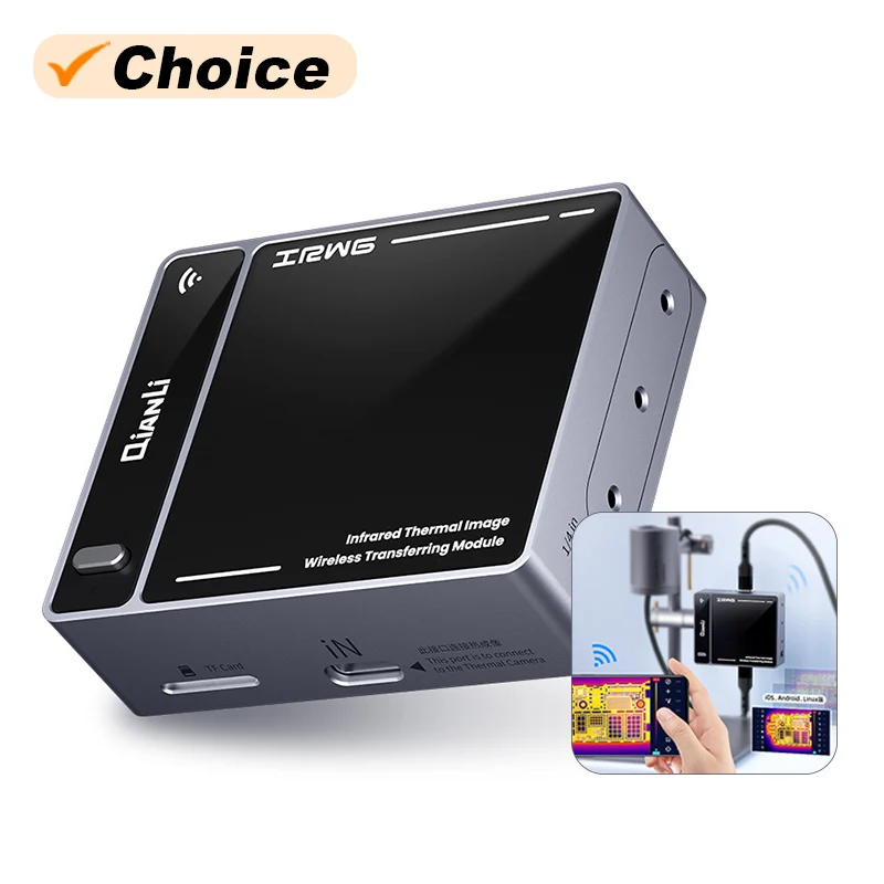 Infrarot-Thermobild-Funk übertragungs modul auf Super-Cam Qianli Irw6 Ein-Schlüssel zum Verbinden des WLAN-Bild übertragungs tools Image